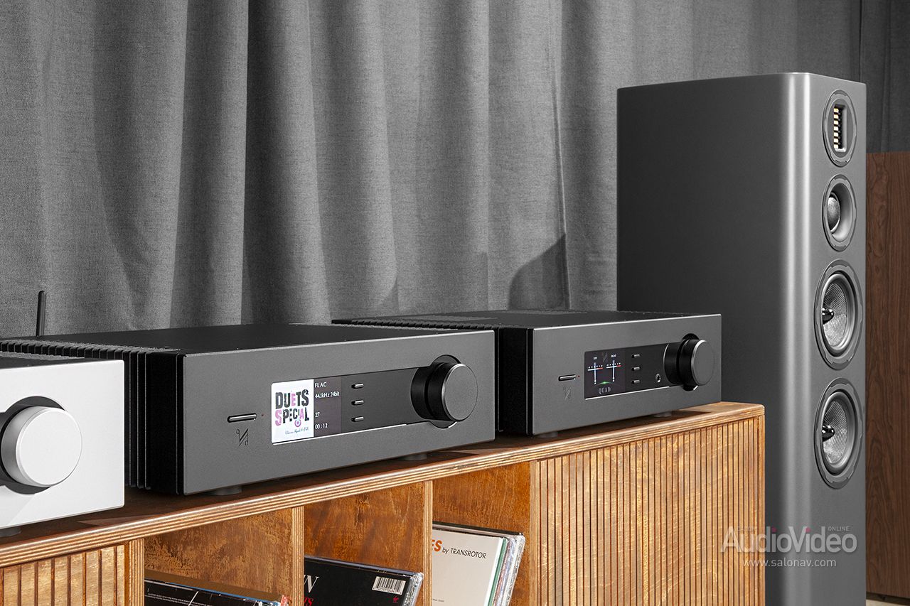 Стример Quad Platina Stream и интегральный усилитель Platina Integrated