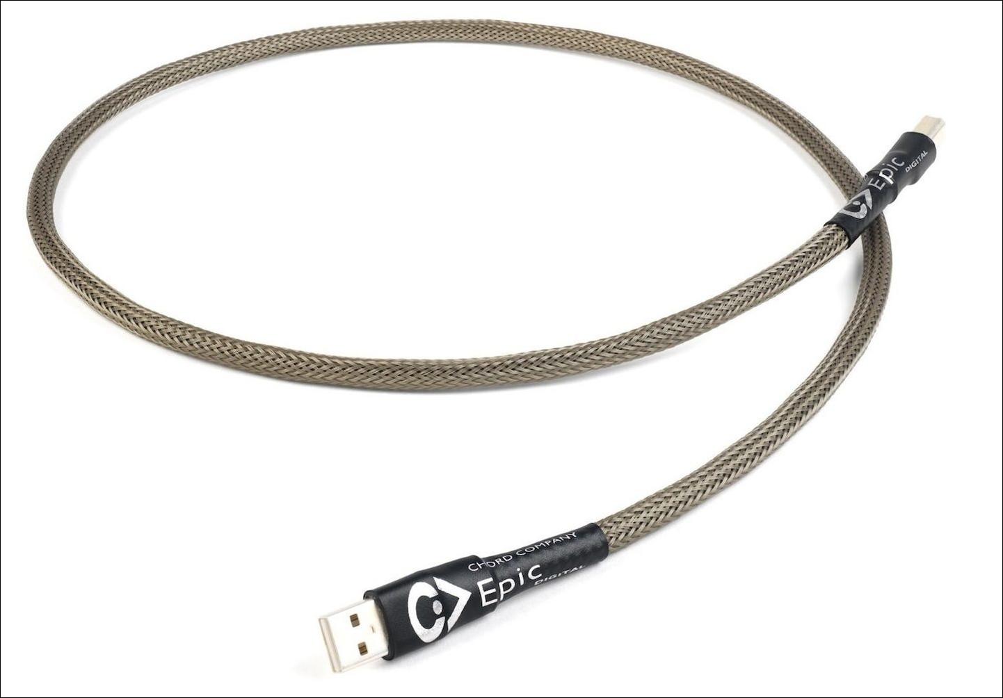 Компания Chord представила собранный вручную кабель Epic USB