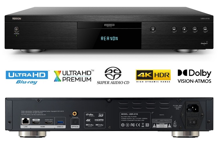 Новый Blu-ray плеер Reavon UBR-X110