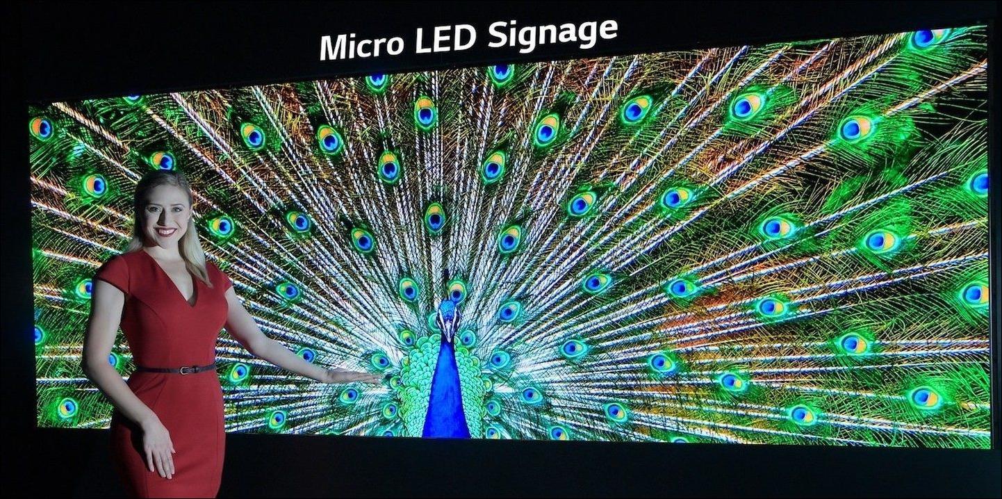 Компания LG на выставке InfoComm продемонстрировала варианты применения OLED и светодиодных технологий