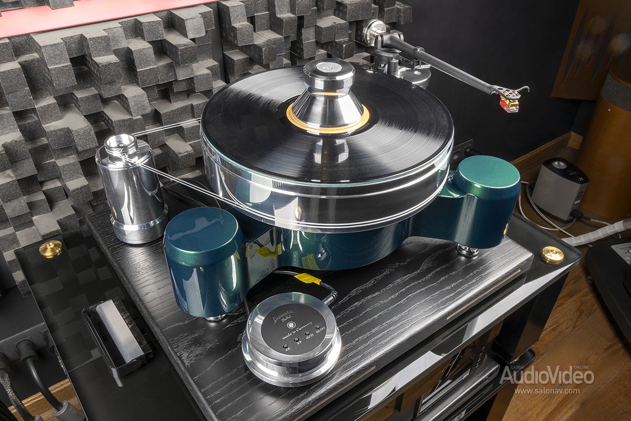 Проигрыватель винила Acoustic Solid Wood Round