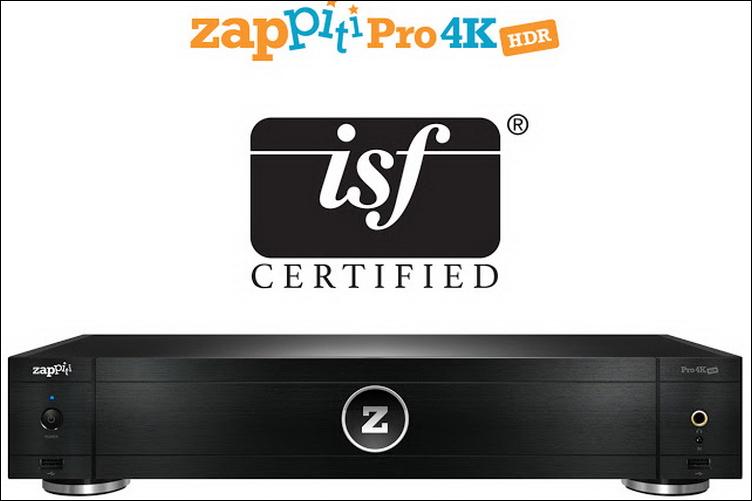 Zappiti Pro 4K HDR с сертификацией ISF
