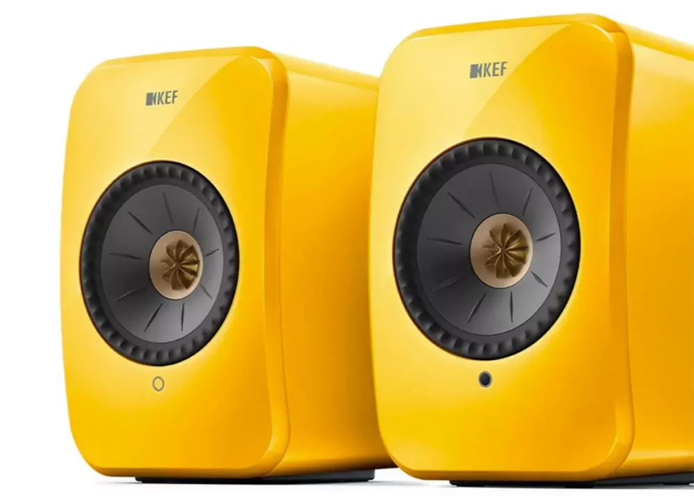 KEF LSX II Limited Edition Solaris Yellow – беспроводные колонки в ярко-жёлтом цвете