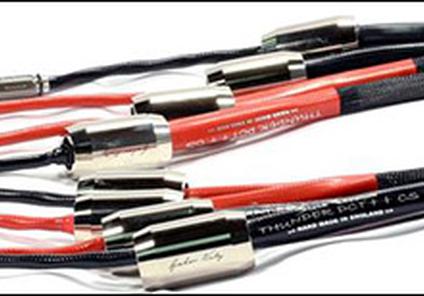 Элегантные черные кабели Black Rhodium STORM & THUNDER DCT++CS