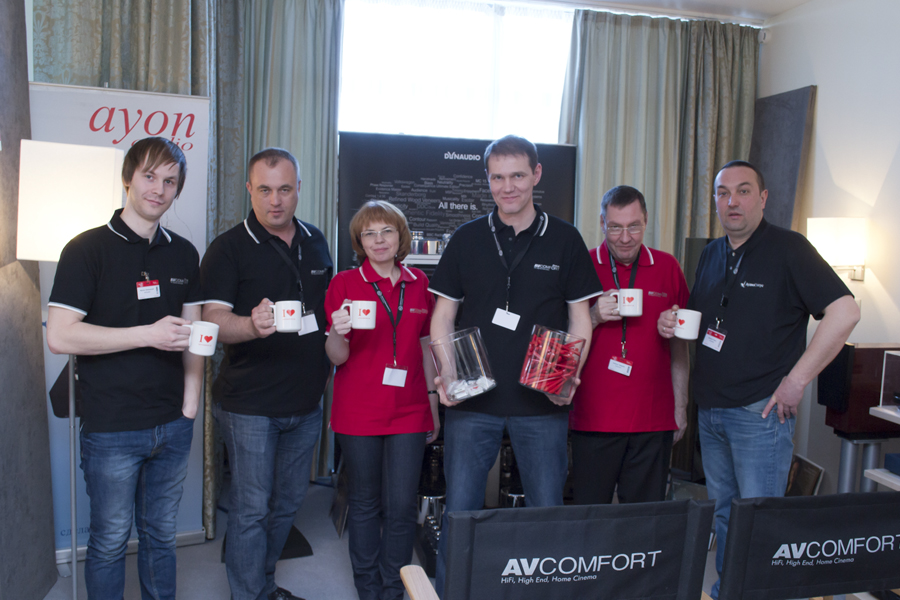 AVComfort на выставке Hi-Fi, High-End Show 2014