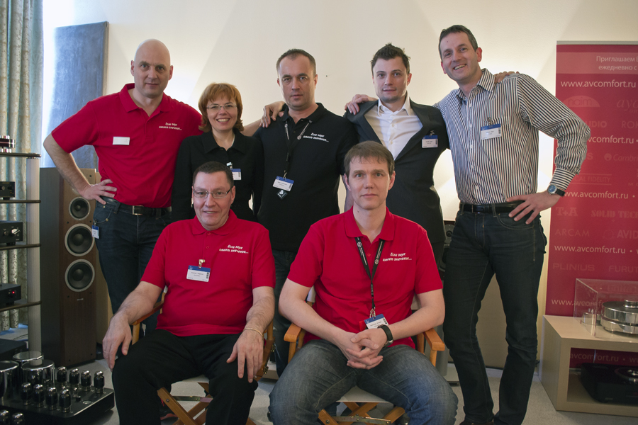 Экспозиция AVComfort на выставке Hi-Fi & High End SHOW 2013
