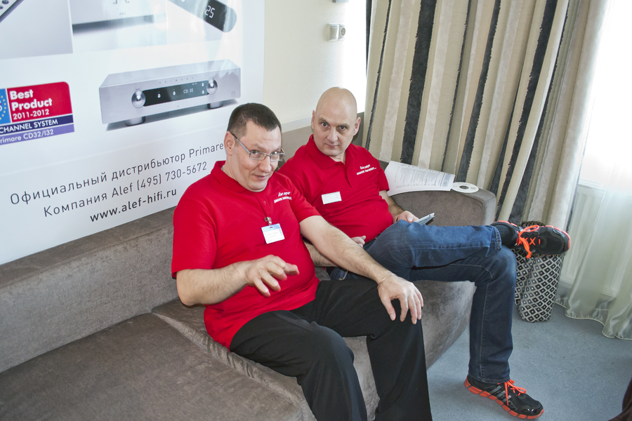 Экспозиция AVComfort на выставке Hi-Fi & High End SHOW 2013