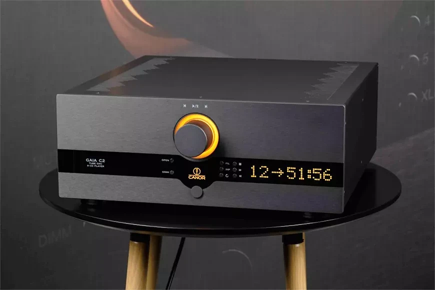 Canor Audio Gaia C2 – внешний ЦАП с CD-транспортом и ламповым выходным каскадом
