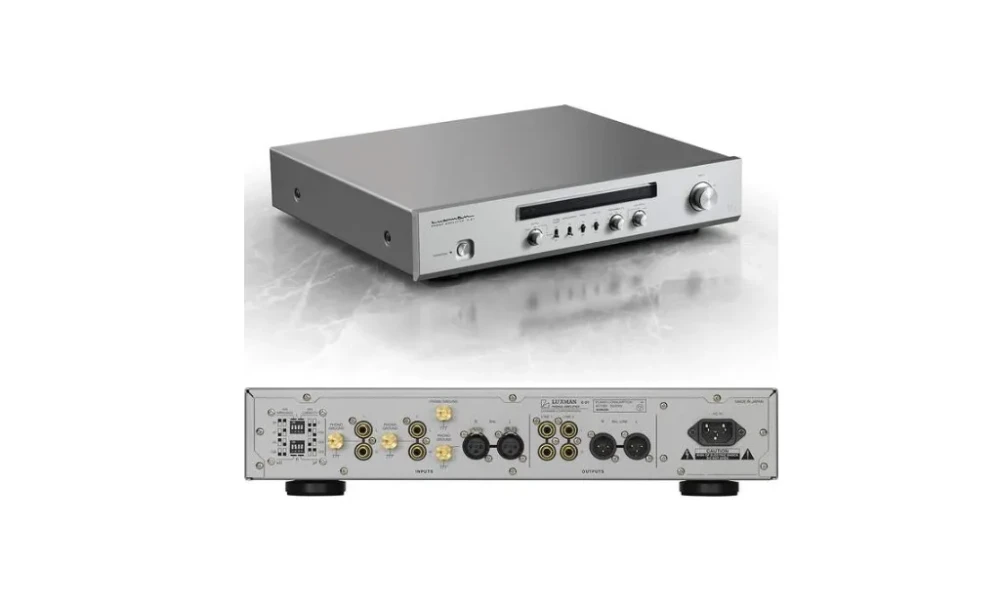 Luxman E-07 — фонокорректор для трех проигрывателей