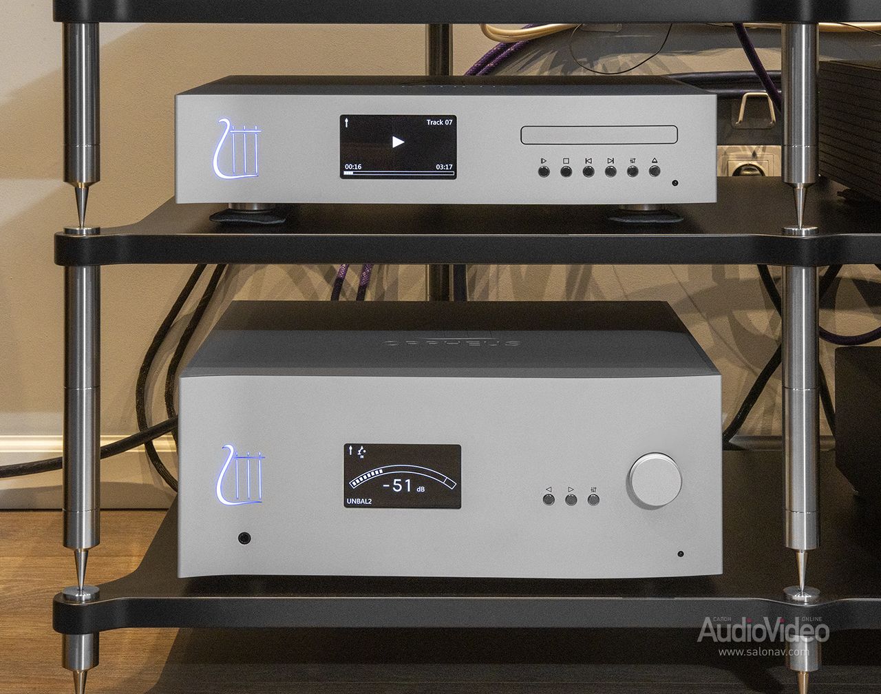 CD-проигрыватель Orpheus A Zero PC с усилителем A Four I200