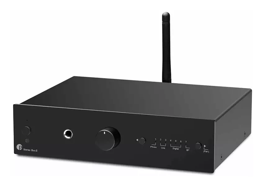 Pro-Ject Stereo Box E – компактный интегральный усилитель с ЦАП и фонокорректором