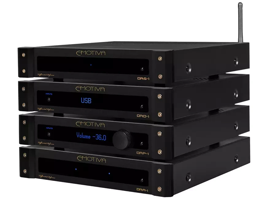 Emotiva DRA-1 – балансный стереофонический усилитель мощности
