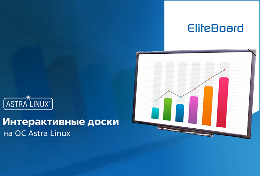 Интерактивные доски EliteBoard получили совместимость с Astra Linux