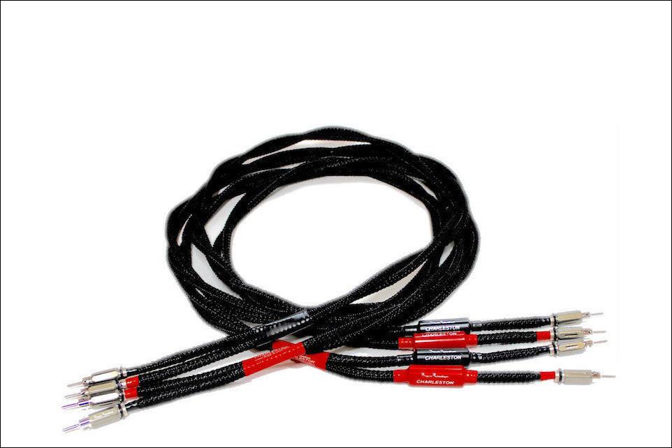 Акустические кабели Charleston от Black Rhodium получили разъемы с родиевым покрытием