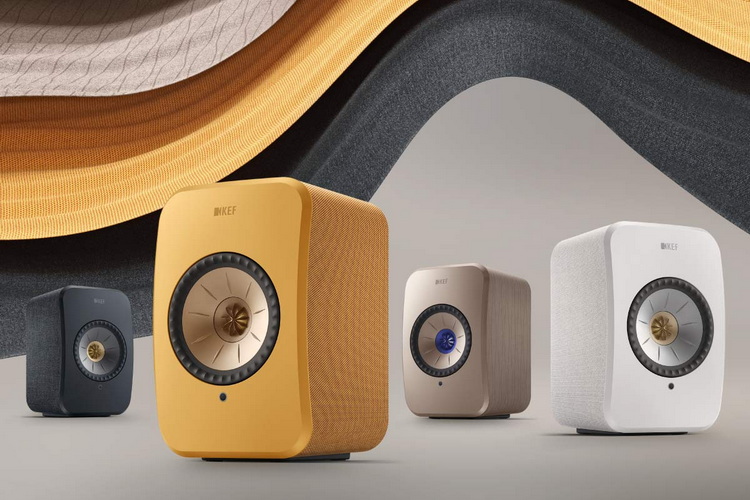 KEF LSX II в двух новых цветах