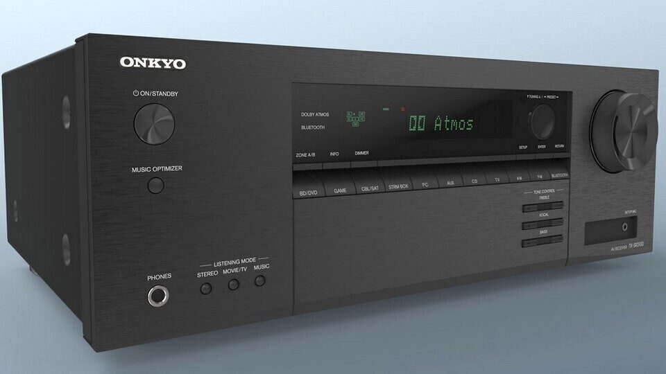 Onkyo обновила ресивер TX-SR3100: 5.2-канальный AVR с 8К и виртуальный Dolby Atmos