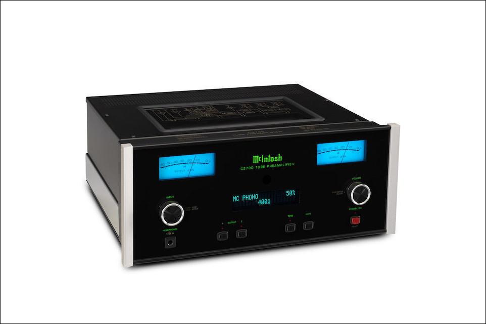 McIntosh представила ламповый предусилитель C2700 с цифровым модулем DA2