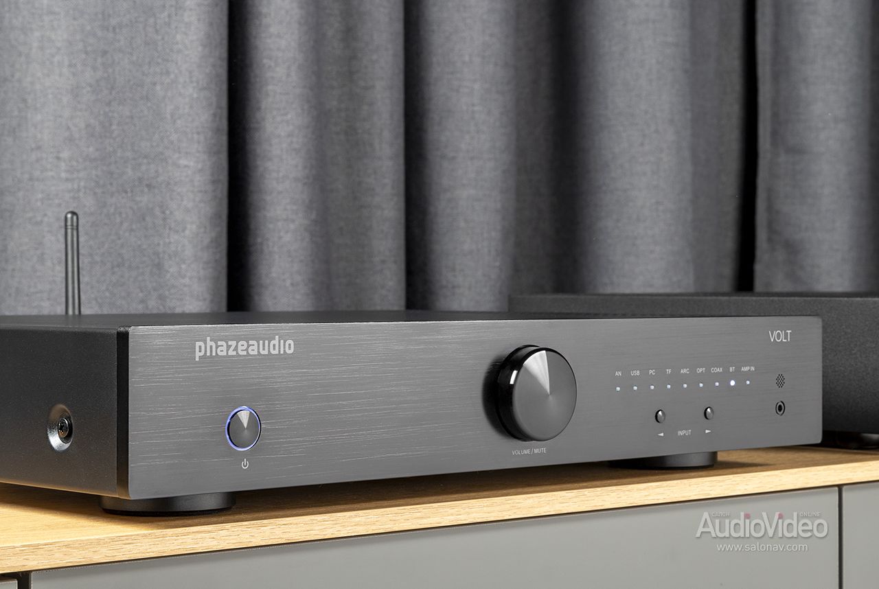 Усилитель/ЦАП Phaze Audio Volt с мониторами Wharfedale Diamond 12.2i