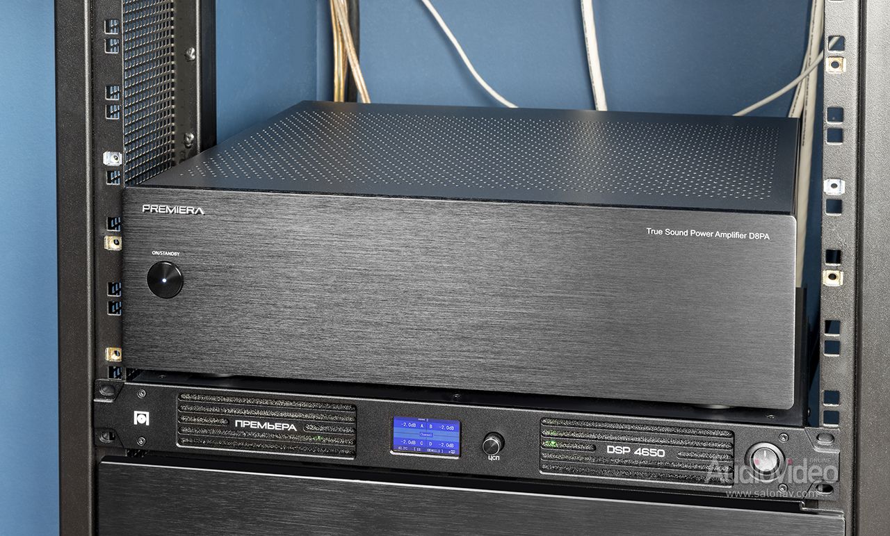 Восьмиканальный усилитель мощности Premiera D8PA