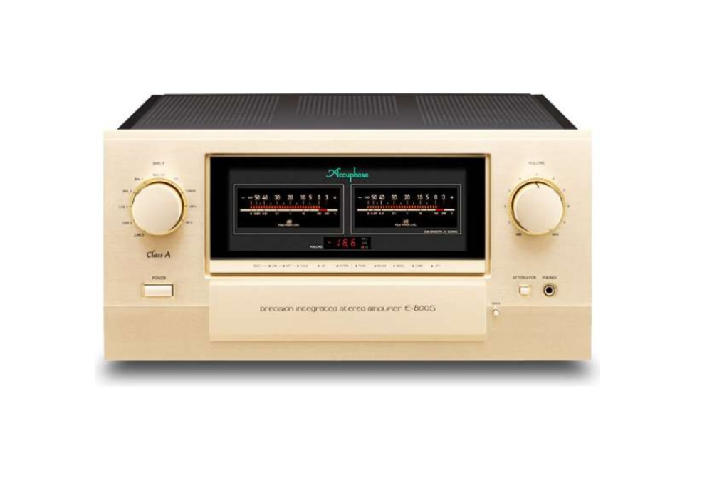 Accuphase E-800S — интегральный усилитель с регулятором AAVA