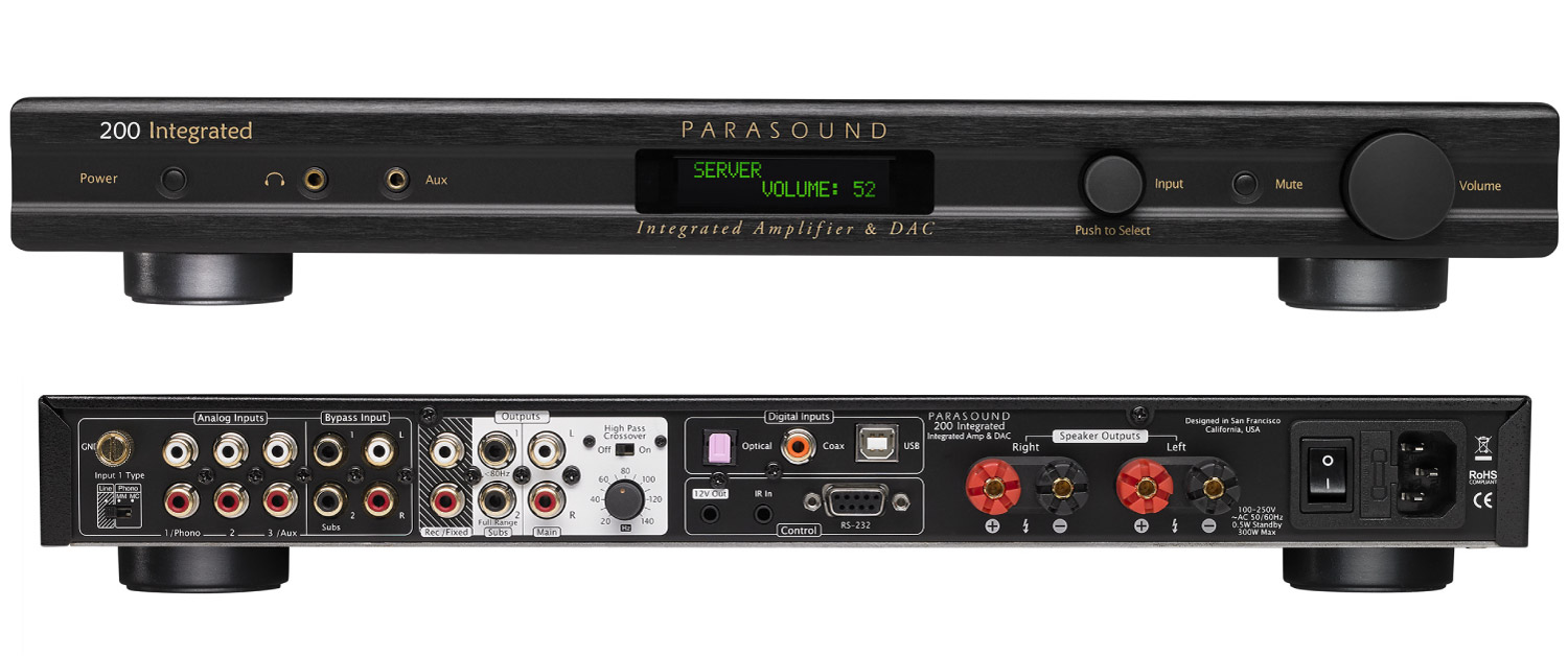 Parasound 200 Integrated: не только интегрированный усилитель
