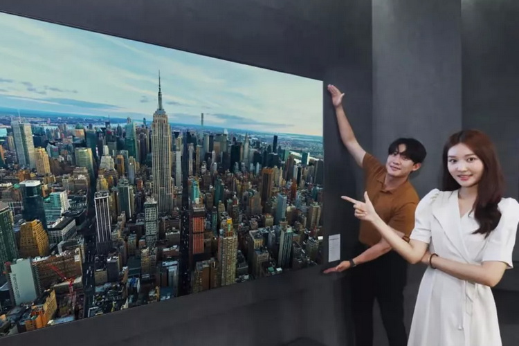 LG представила OLED-экран, генерирующий звук