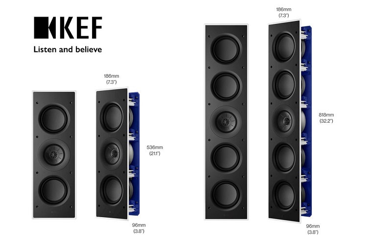 Технология MAT в новой архитектурной акустике KEF