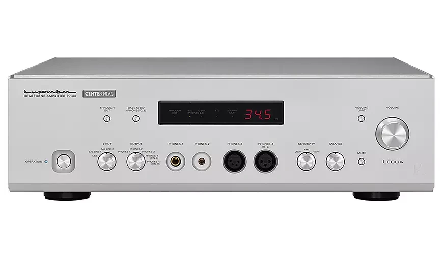 Luxman P-100 Centennial – ультимативный усилитель для наушников к столетию компании