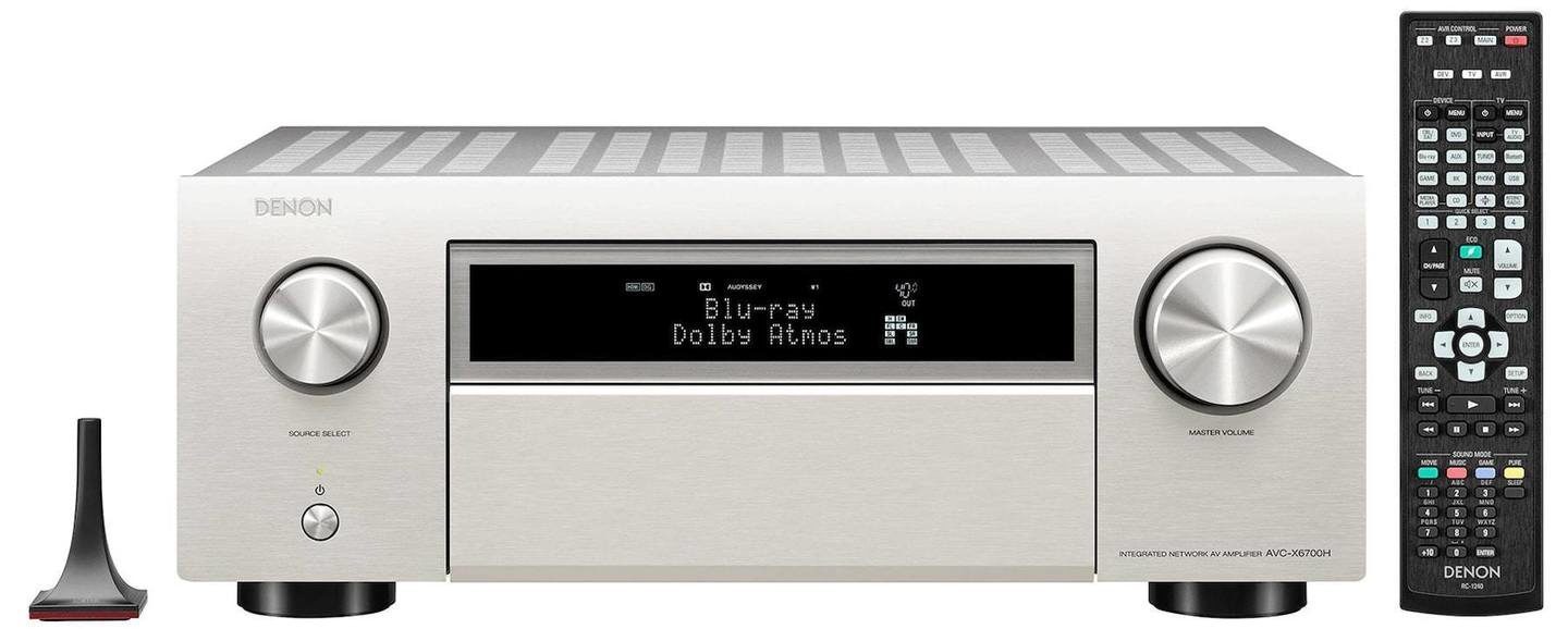Denon AVC-X6700H: флагманский ресивер с поддержкой 8K и 13 каналов по 205 Вт для всех форматов 3D-звука