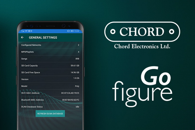Приложение Chord Electronics GoFigure 