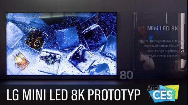 LG готовится к выпуску экранов Mini LED