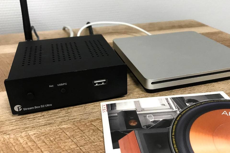 Pro-Ject Stream Box S2 Ultra дополнили функцией CD-риппинга