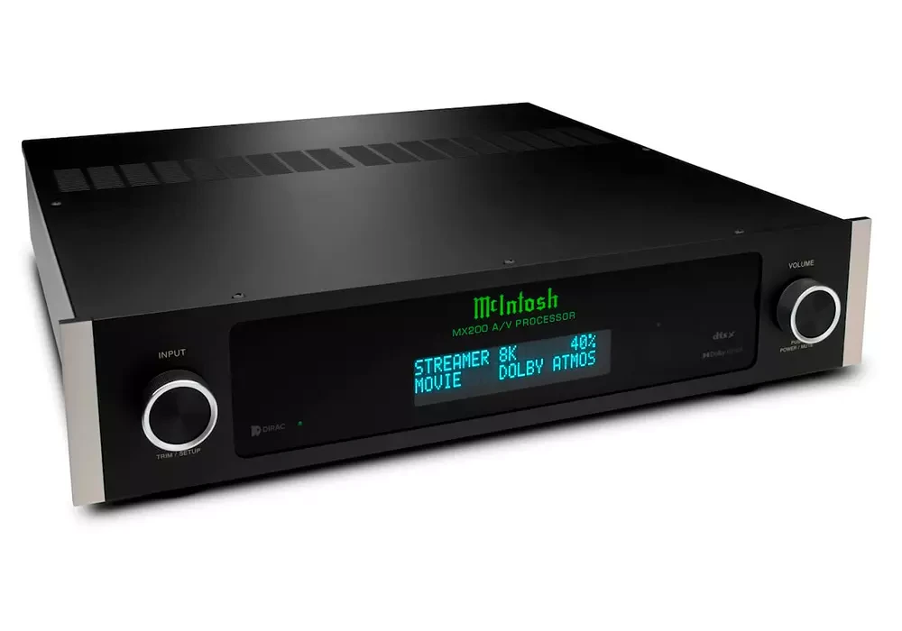 McIntosh MX200 – AV-процессор с Dirac Live, Dolby Atmos и DTS:X