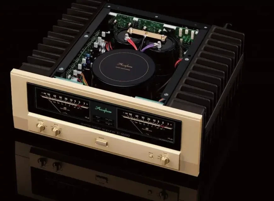 Accuphase P-4600 – новый усилитель мощности со стрелочками