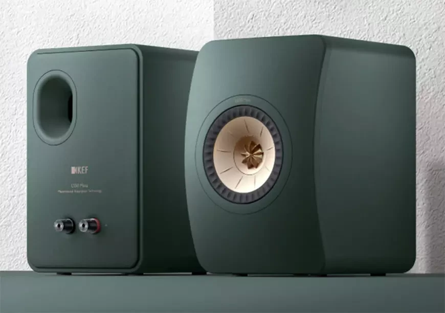 Акустические системы KEF серии LS50 теперь доступны в цветах Moss Green и Sand Shell