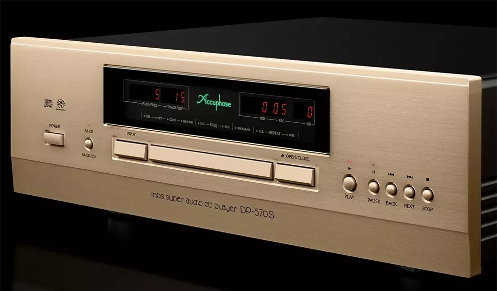 Accuphase DP-570S – SACD/CD-проигрыватель с цифровыми входами и технологией ANCC