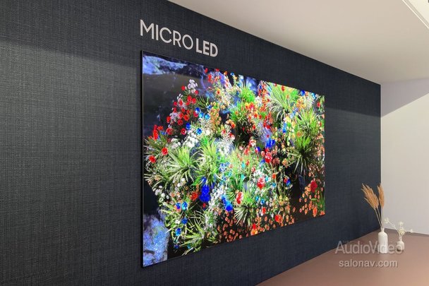 SAMSUNG наращивает производство microLED-телевизоров
