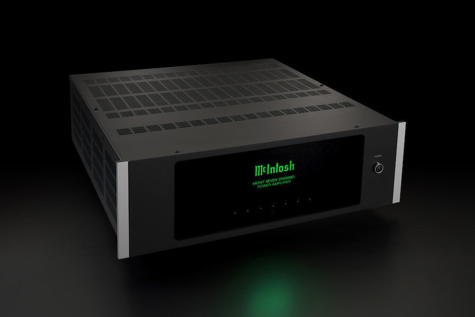 McIntosh выпустила 7-канальный усилитель MI347 в D-классе