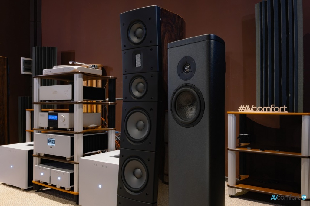 Pilium Master Divine Line, Raidho Acoustics TD3.8, Magico S1 MKII в AVComfort