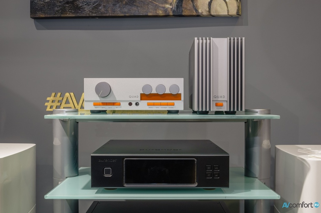 Усилитель мощности QUAD 303 и предусилитель QUAD 33 в AVComfort