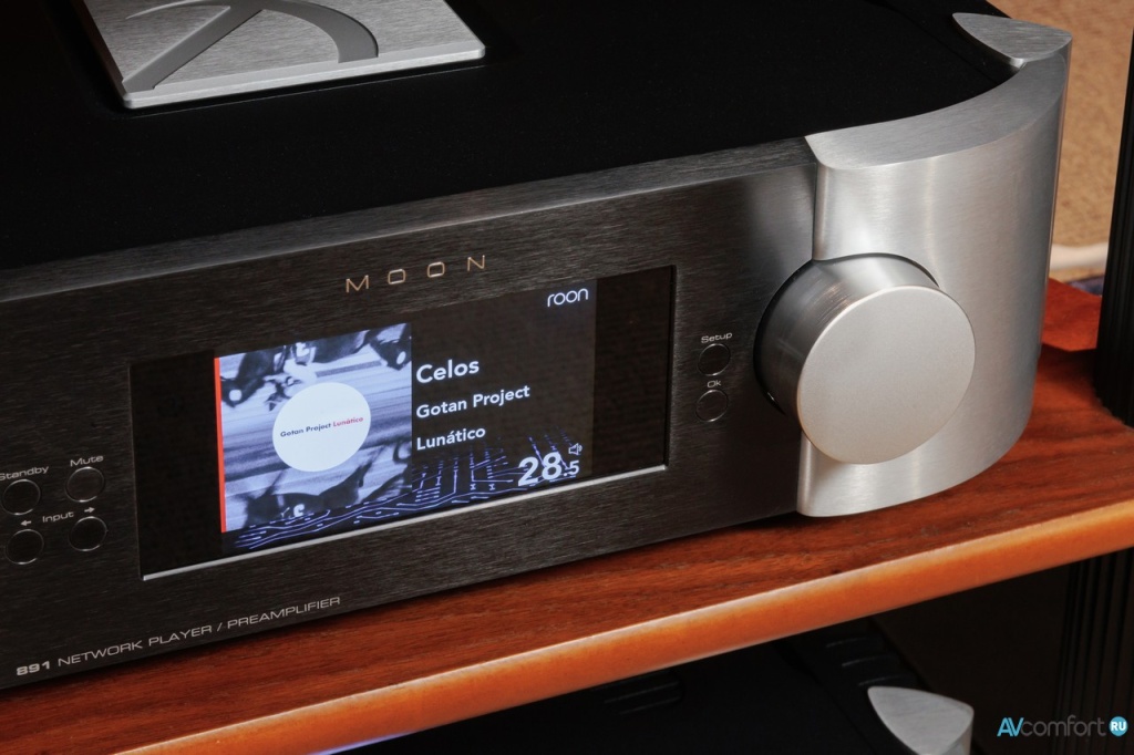 Усилитель мощности Moon by Simaudio 861 и сетевой проигрыватель Moon by Simaudio 891 в AVComfort
